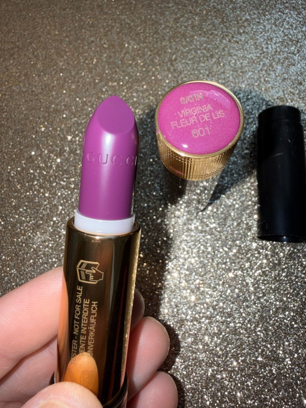 *NIB 3.5g 601 VIRGINIA FLEUR DE LIS Tester* Yves Saint Laurent Satin